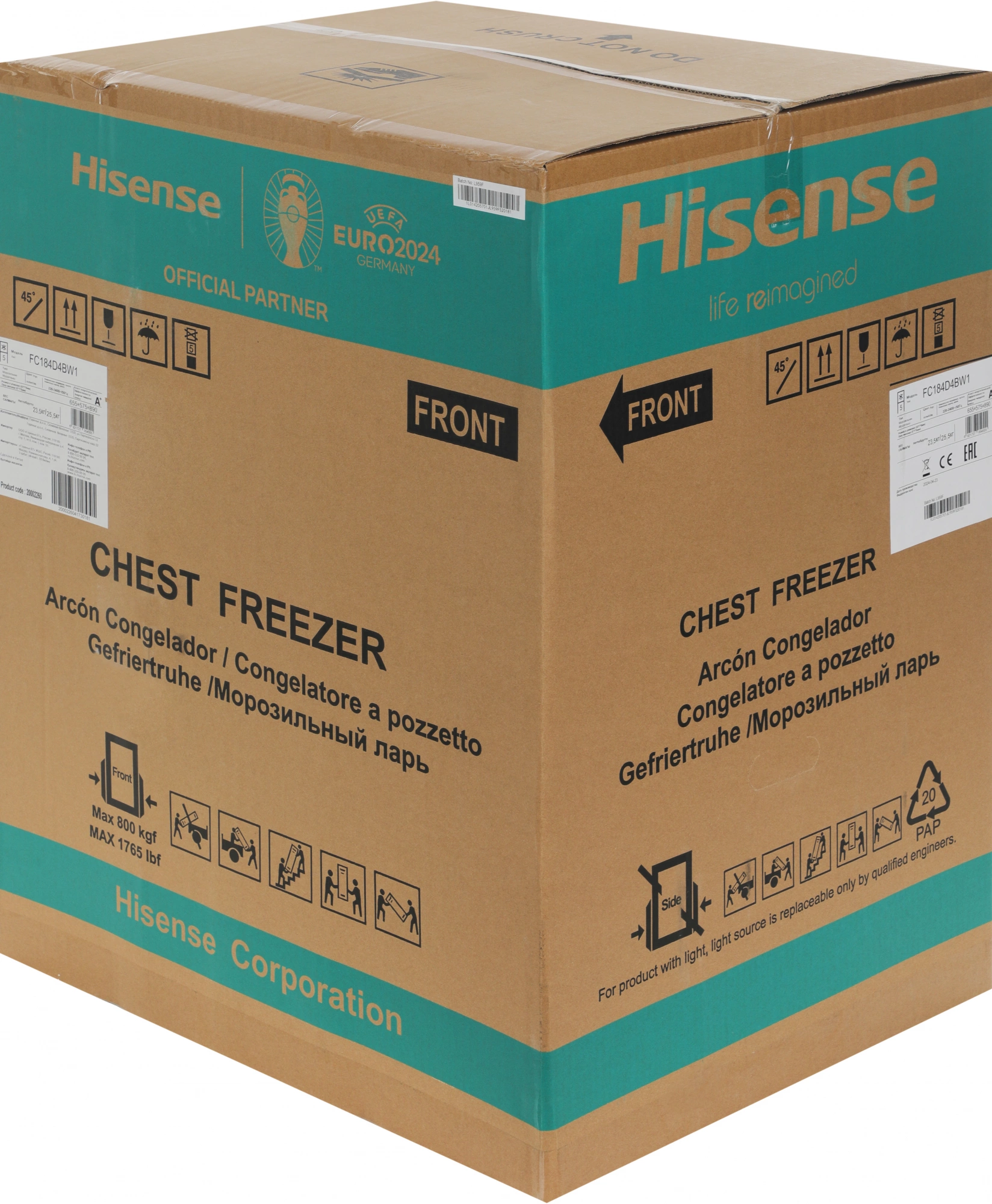 Морозильный ларь Hisense FC184D4BW1 белый
