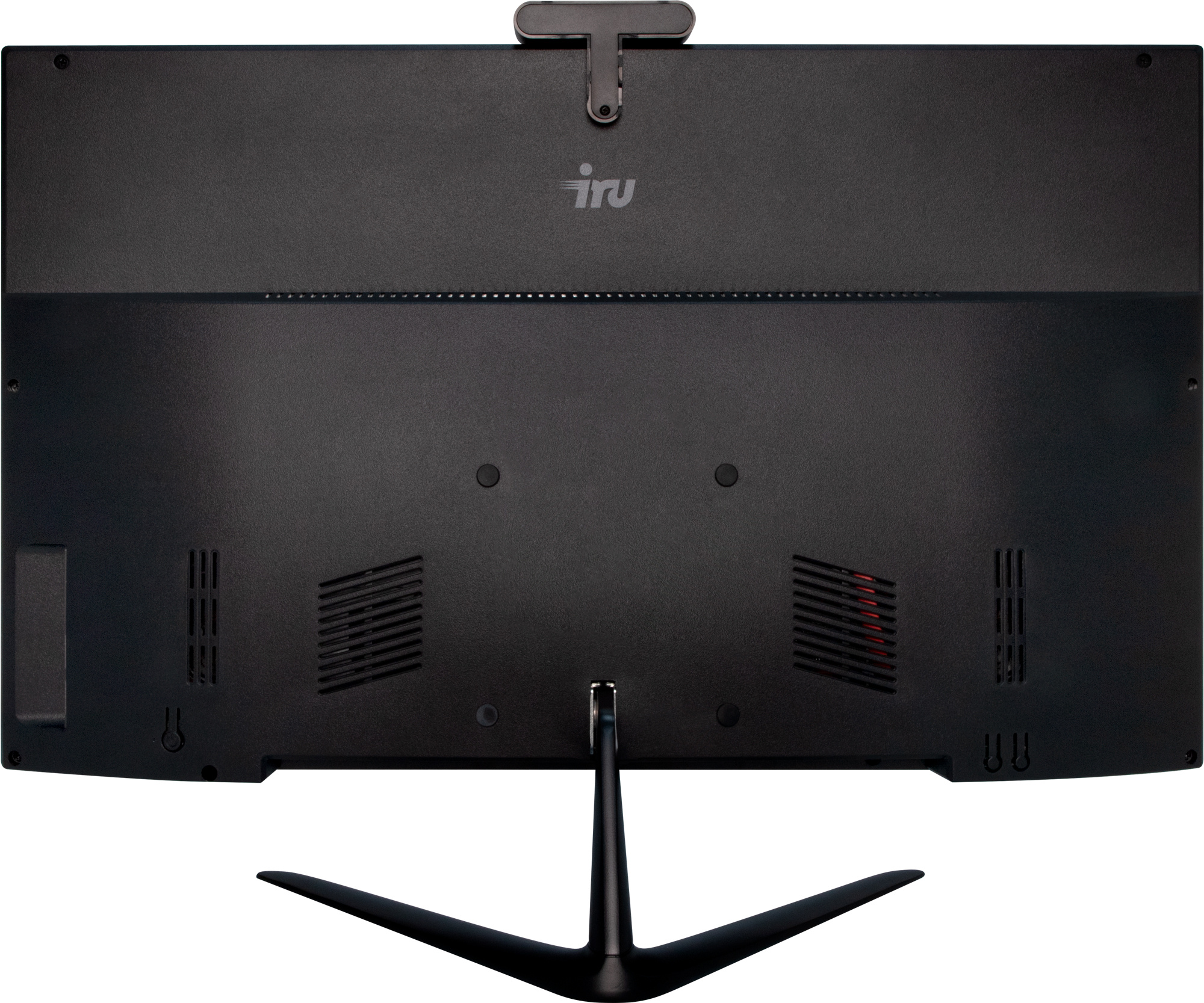 Моноблок IRU Агат 313 23.8" Full HD i3 10100 (3.6) 8Gb SSD256Gb UHDG 630 FreeDOS GbitEth WiFi BT 120W клавиатура мышь Cam черный 1920x1080