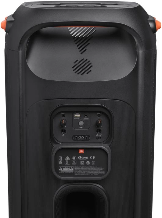 Минисистема Hi-Fi JBL PartyBox 710 черный/оранжевый 800Вт USB BT