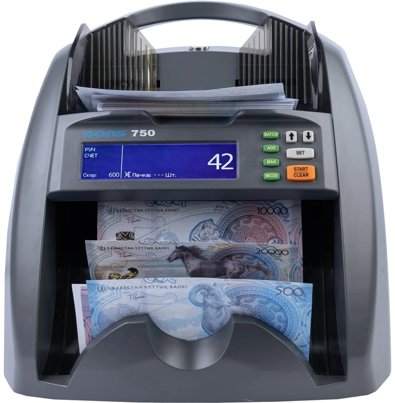 Счетчик банкнот Dors 750 RUS3 мультивалютный SYS-052632