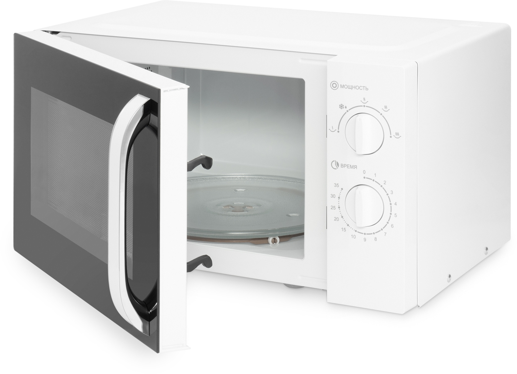 Микроволновая Печь Hyundai HYM-M2023 23л. 800Вт белый/хром