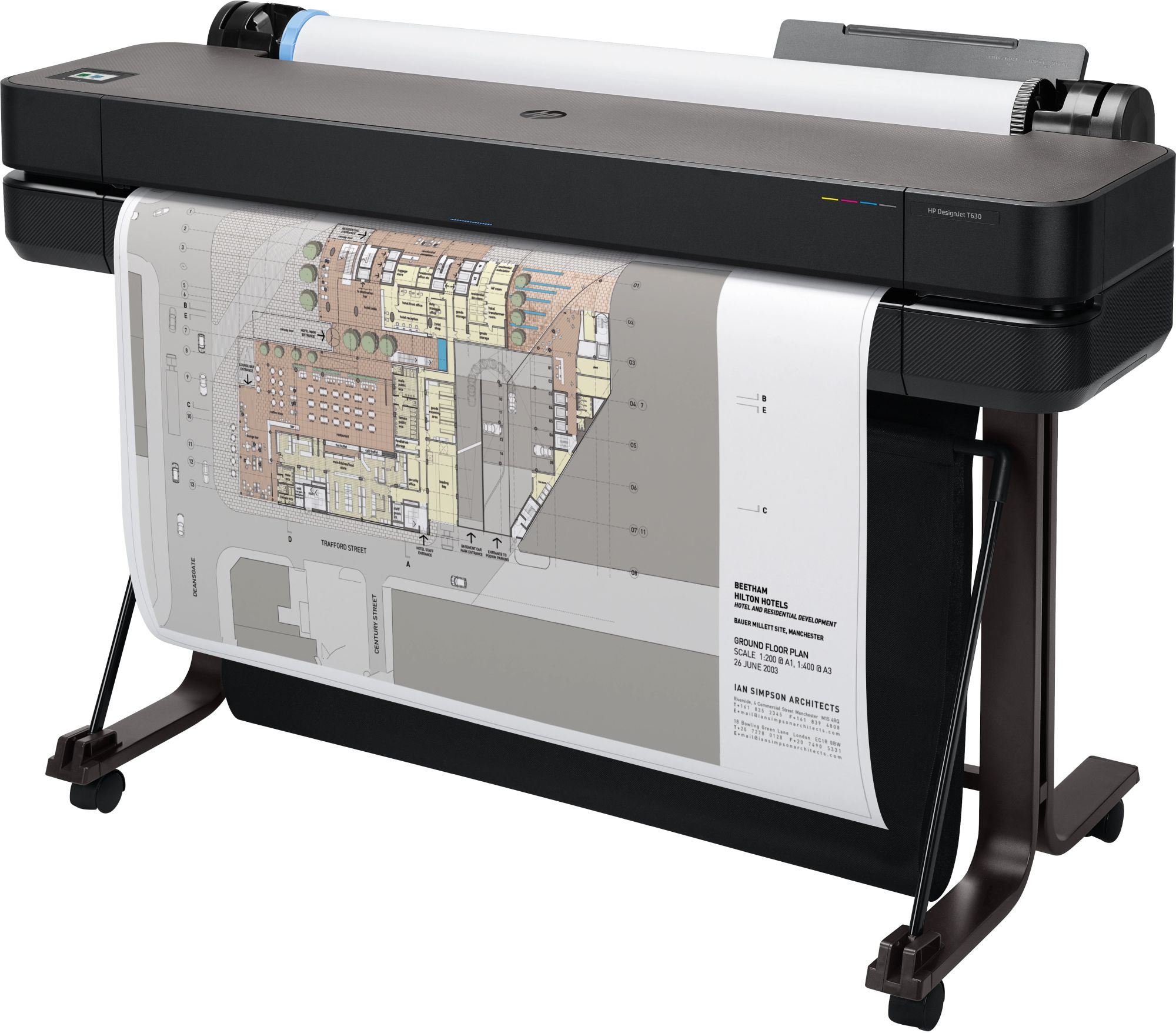 Плоттер HP Designjet T630 (5HB11A/5HB11D) A0/36"