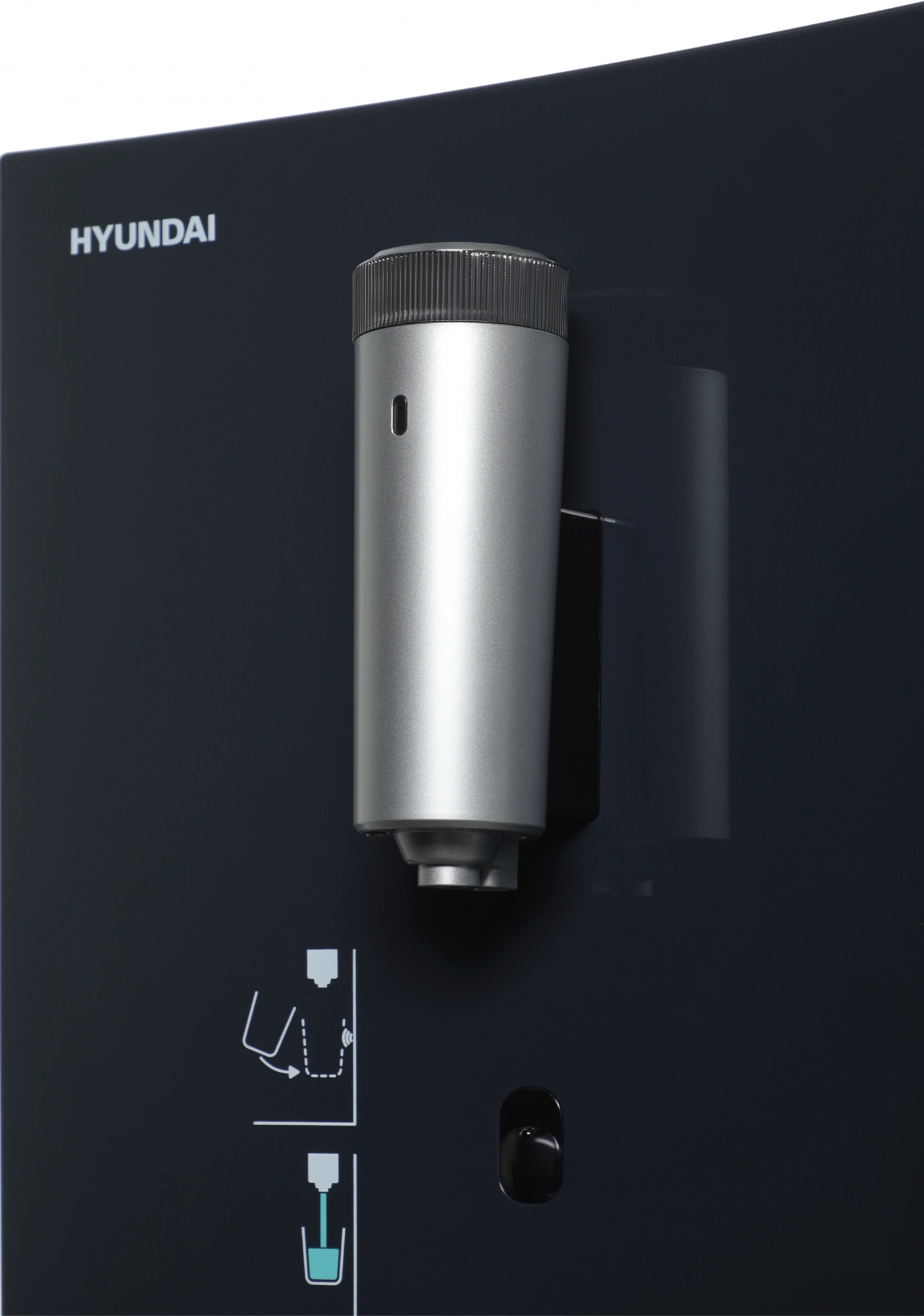 Кулер Hyundai AquaSense UV H-WD7815E напольный электронный графитовый
