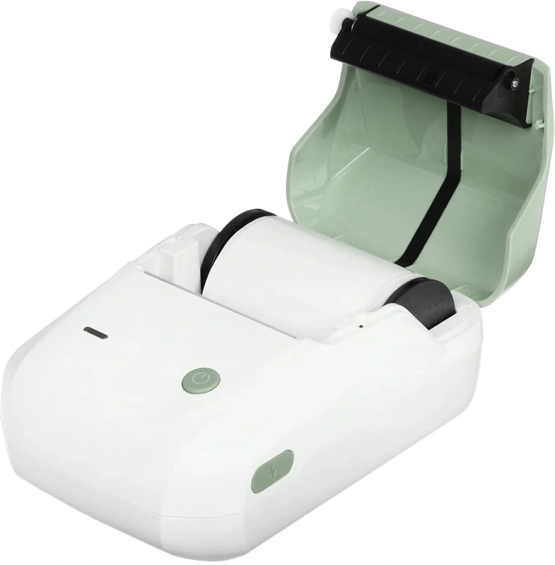Термопринтер Niimbot B1 (1746798) 203dpi 50мм/с/USB/BT для печ.этик. зеленый