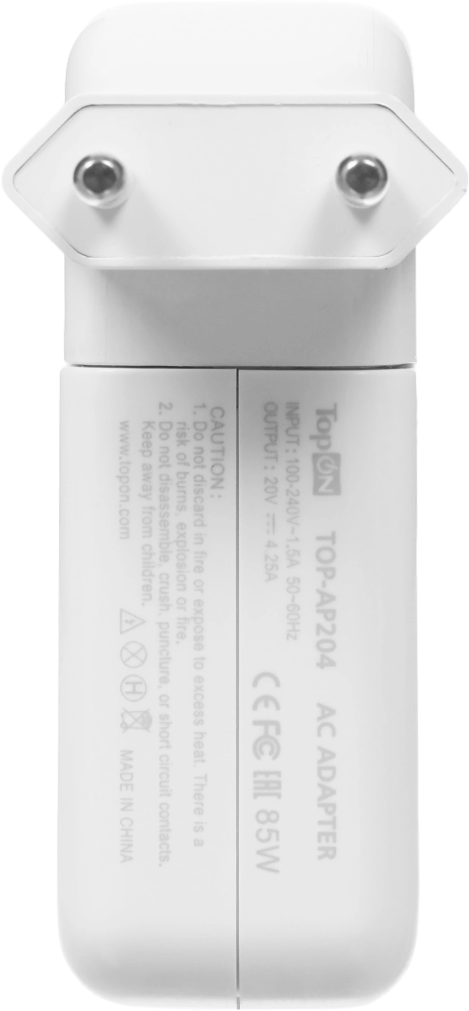 Блок питания TopON TOP-AP204 85W 20V-20V 4.25A от бытовой электросети