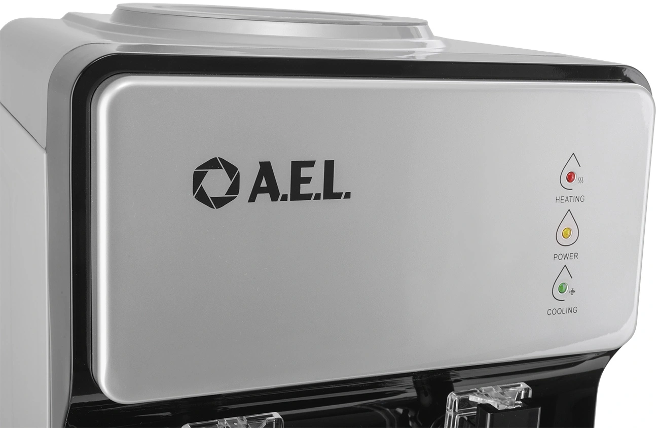 Кулер AEL LD-AEL-92c напольный электронный серебристый/черный