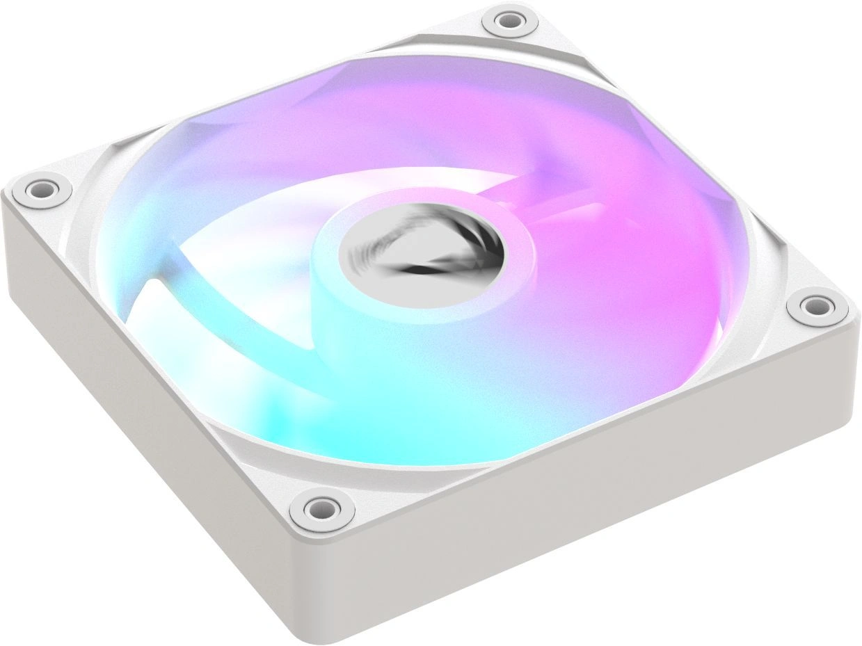 Вентилятор для корпуса Formula PA120R Reverse ARGB 120х120x25 белый 4-pin (PA120R WHITE) Ret