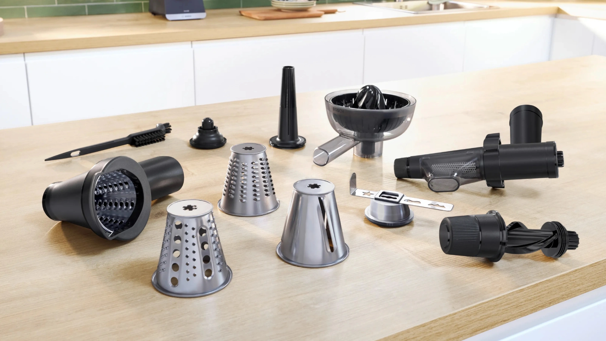 Мясорубка Bosch MFWS640B 2100Вт черный