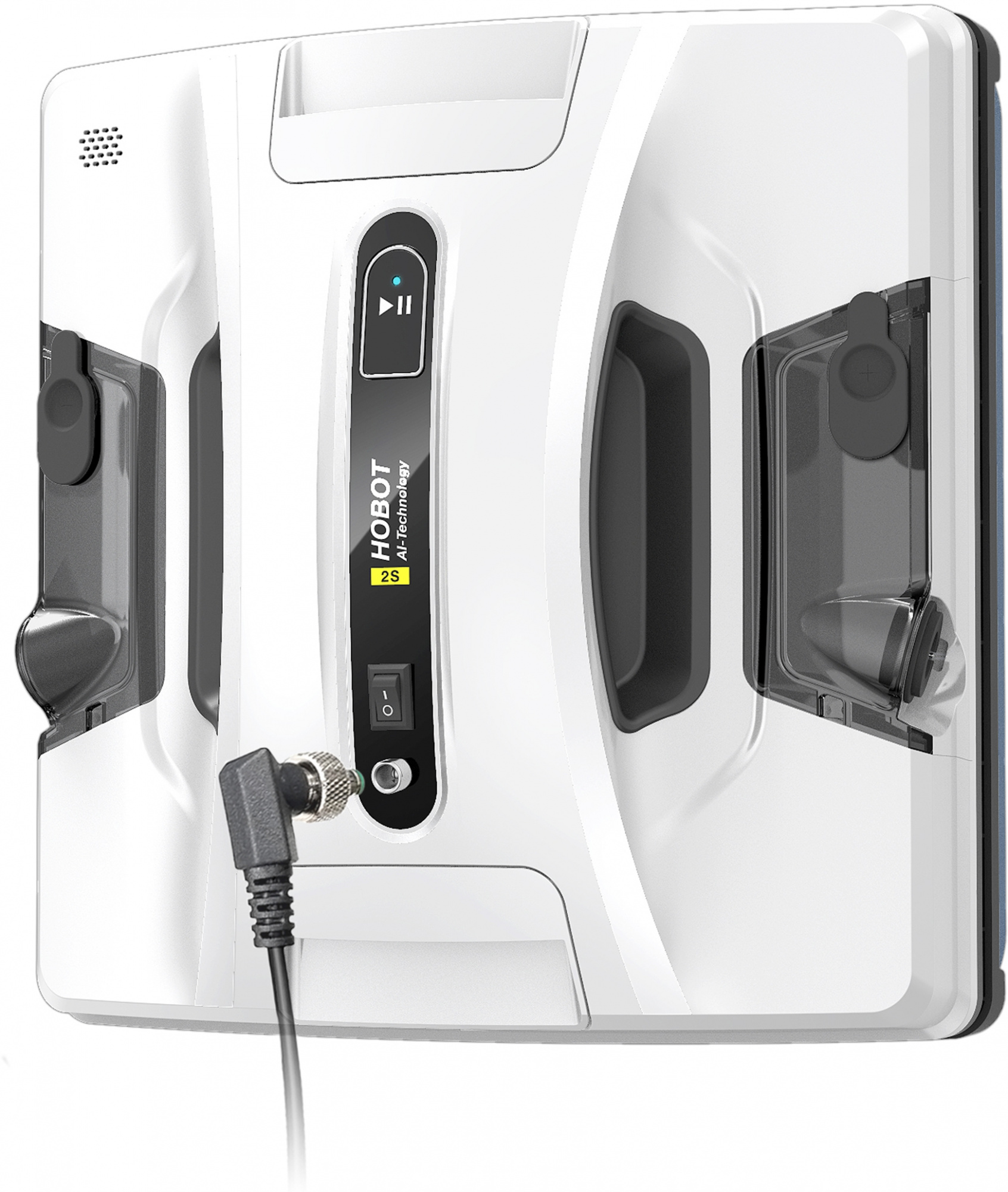 Мойщик окон Hobot 2S Ultrasonic шир.скреб.:240мм пит.:от сети белый