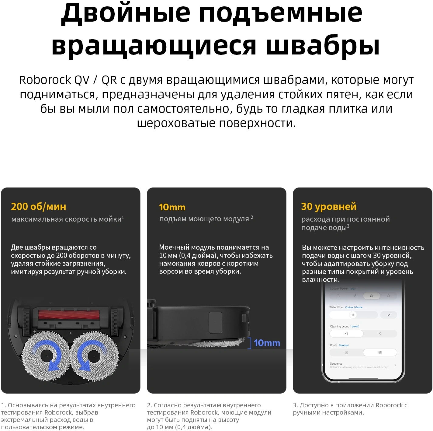 Пылесос-робот Roborock Qrevo L 60Вт черный (в компл.:1мешок)