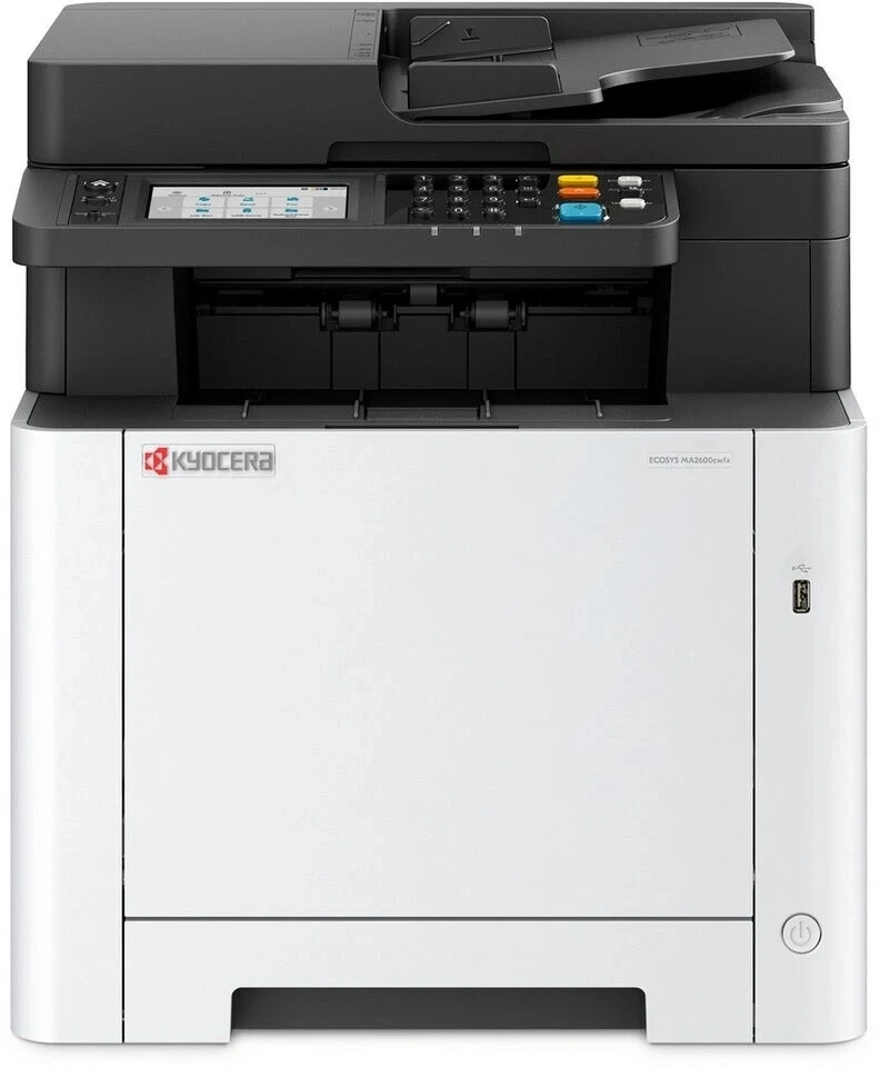 МФУ лазерный Kyocera Ecosys MA2600cwfx (110C0D3NL0/110C0D3NL1) A4 Duplex WiFi белый