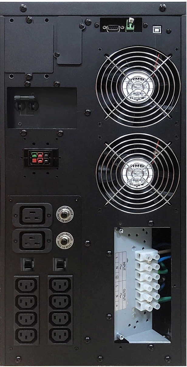 Источник бесперебойного питания Powercom Macan MAC-6000 6000Вт 6000ВА черный
