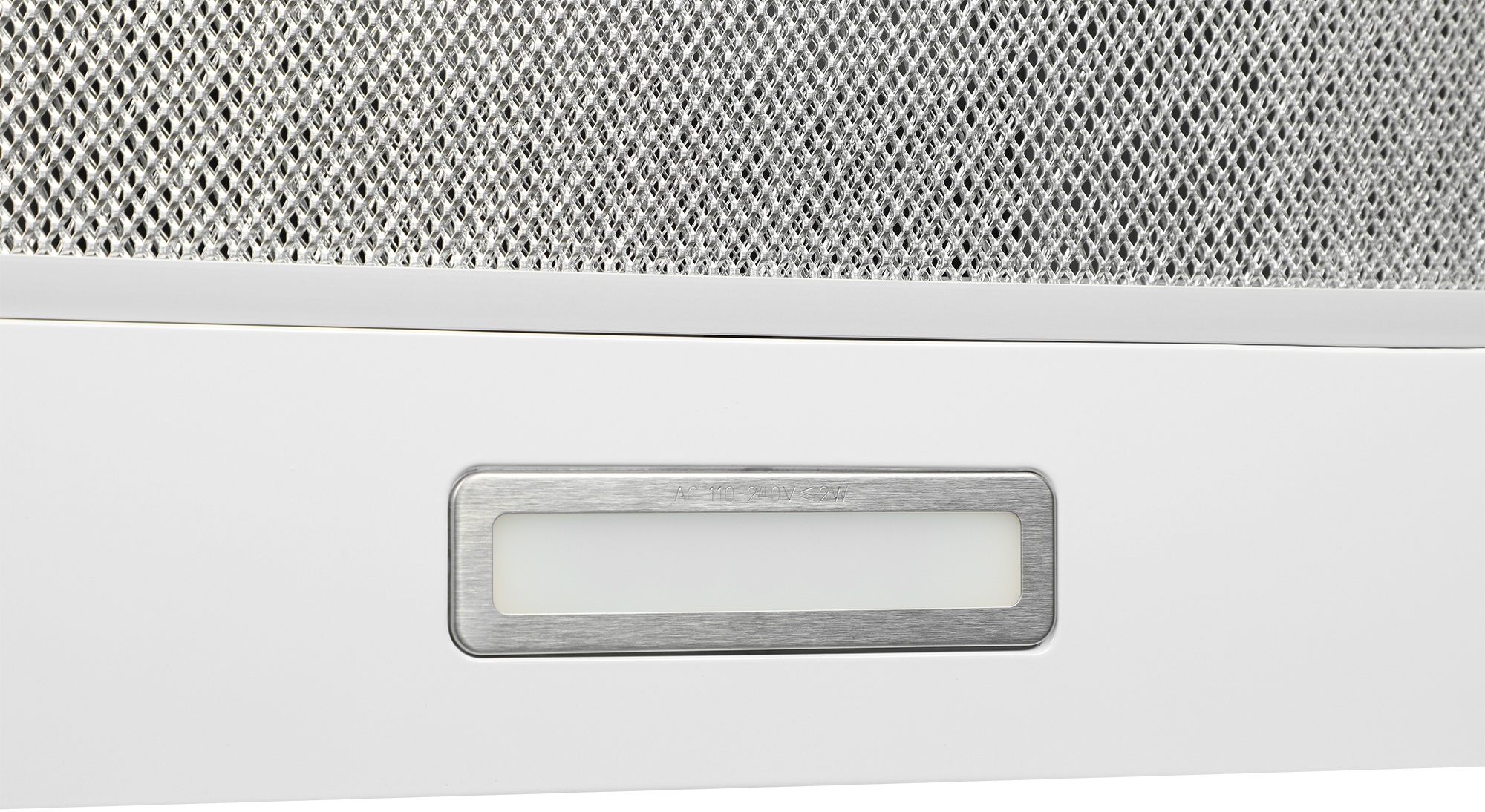 Вытяжка встраиваемая Hyundai HBH 6230 W белый управление: кулисные переключатели (1 мотор)