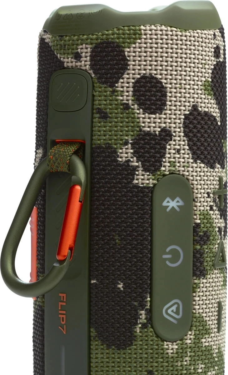 Колонка порт. JBL Flip 7 камуфляж 35W 1.0 BT 4800mAh (JBLFLIP7SQUAD)