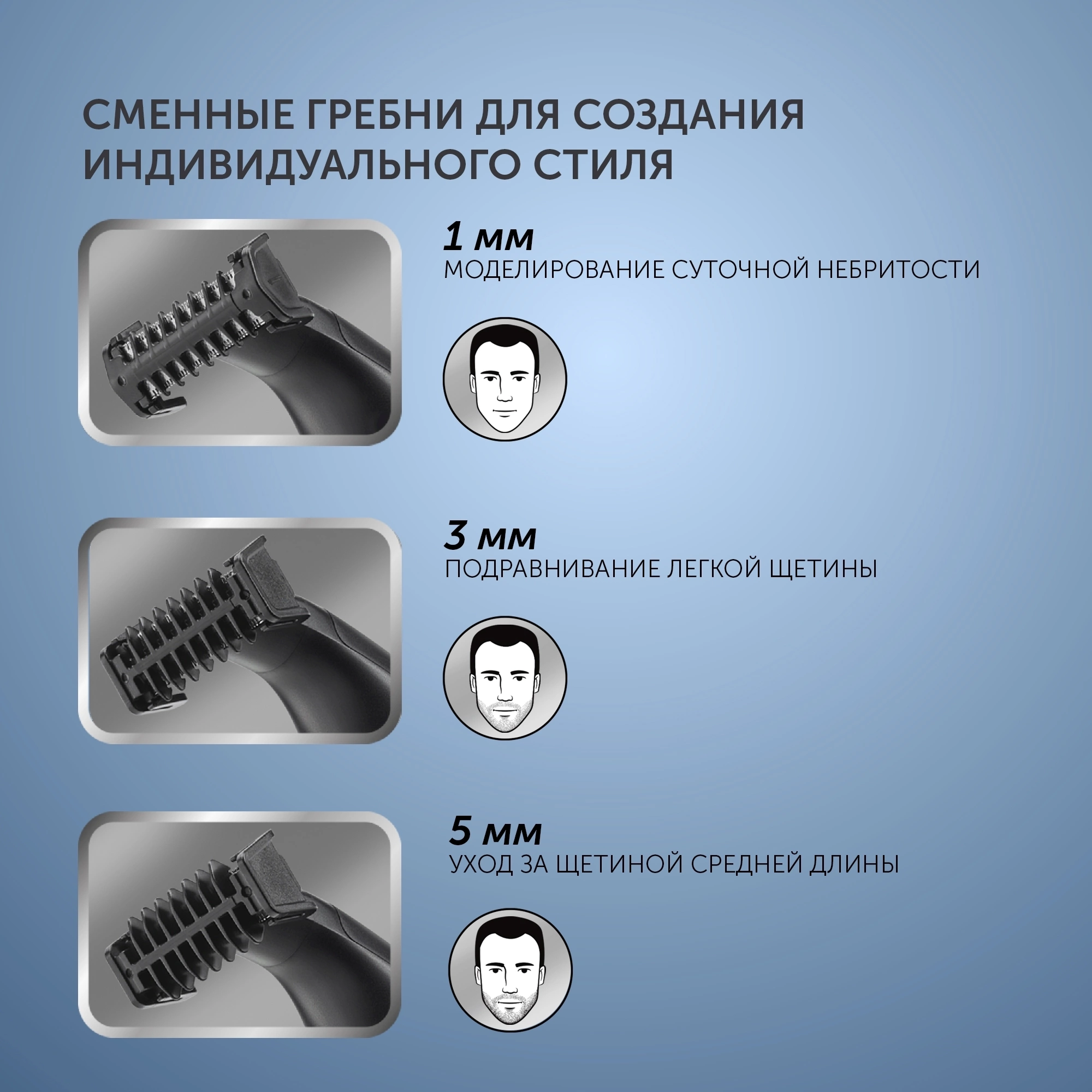 Триммер Polaris PHC 0303RB черный/зеленый 240Вт (насадок в компл:3шт)