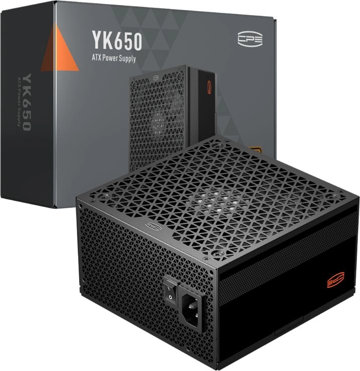 Блок питания PcCooler ATX 650W YK650 80+ bronze (20+4pin) APFC 135mm fan 6xSATA RTL