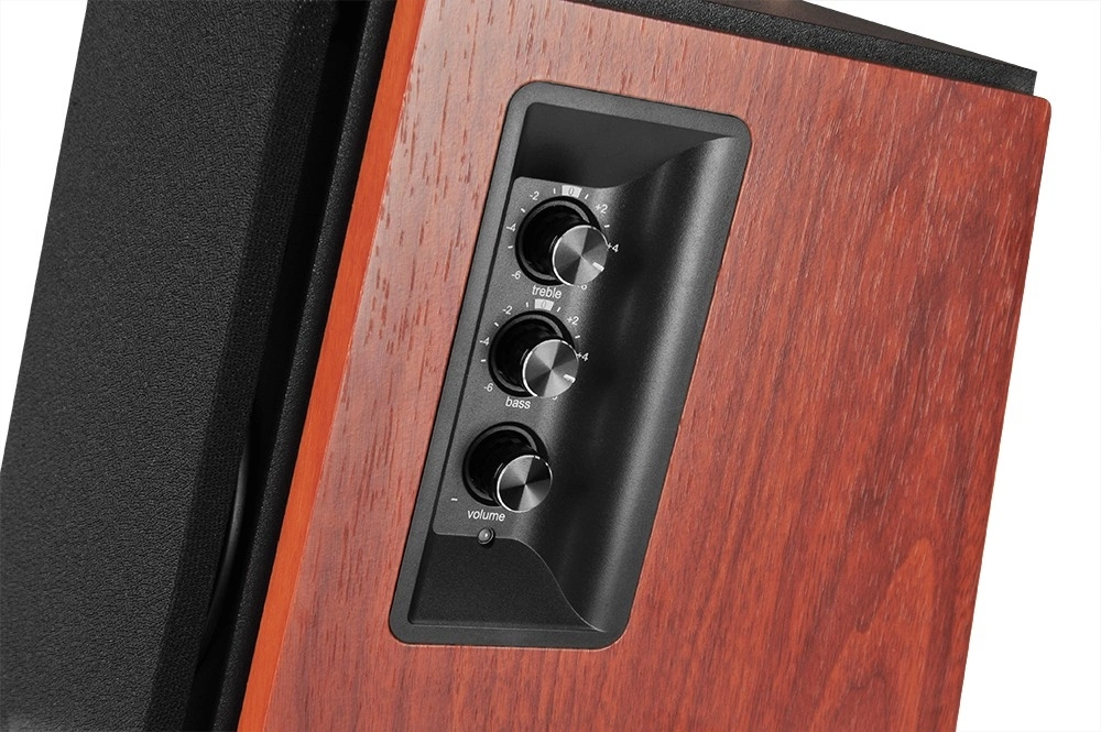 Колонки Edifier R1700BT 2.0 коричневый 66Вт BT