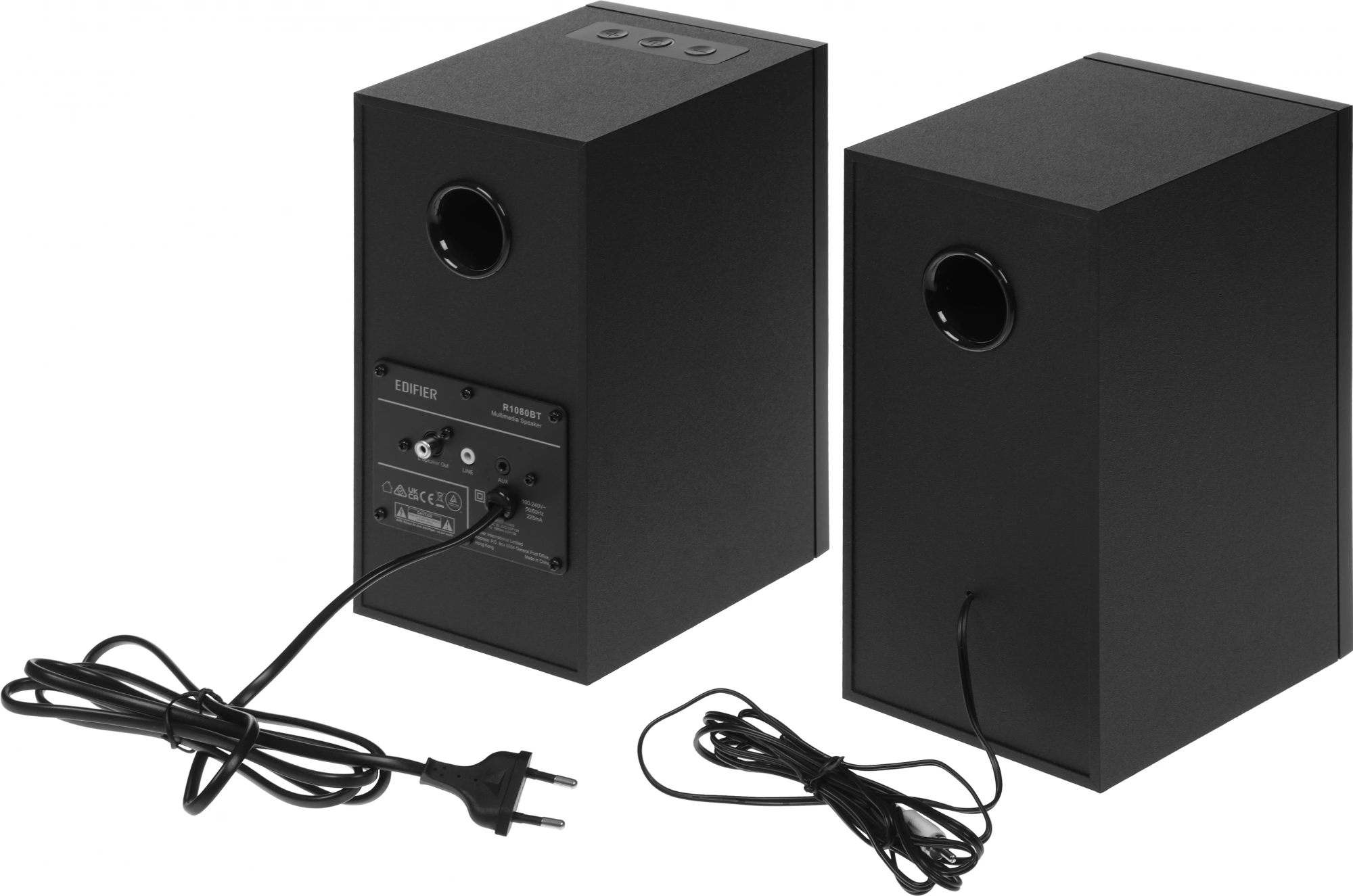 Колонки Edifier R1080BT 2.0 черный/черный 24Вт BT