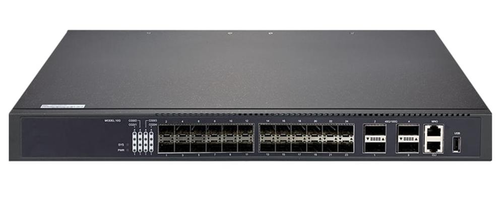 GL-SW-X304-28SQ - Управляемый коммутатор NIKOMAX,L3,24*1/10G SFP+,4*40/100G QSFP28,1miniUSB, 2*RJ45(консоль+управление).