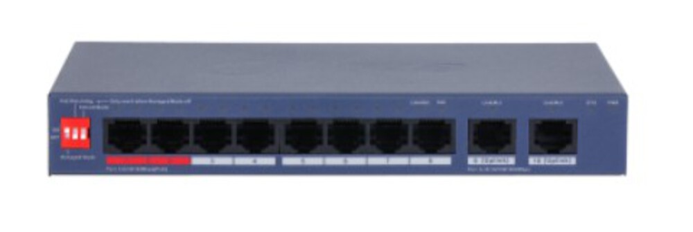 DH-CS4010-8ET2GT-110 - 8-портовый PoE коммутатор с функцией облачного управления