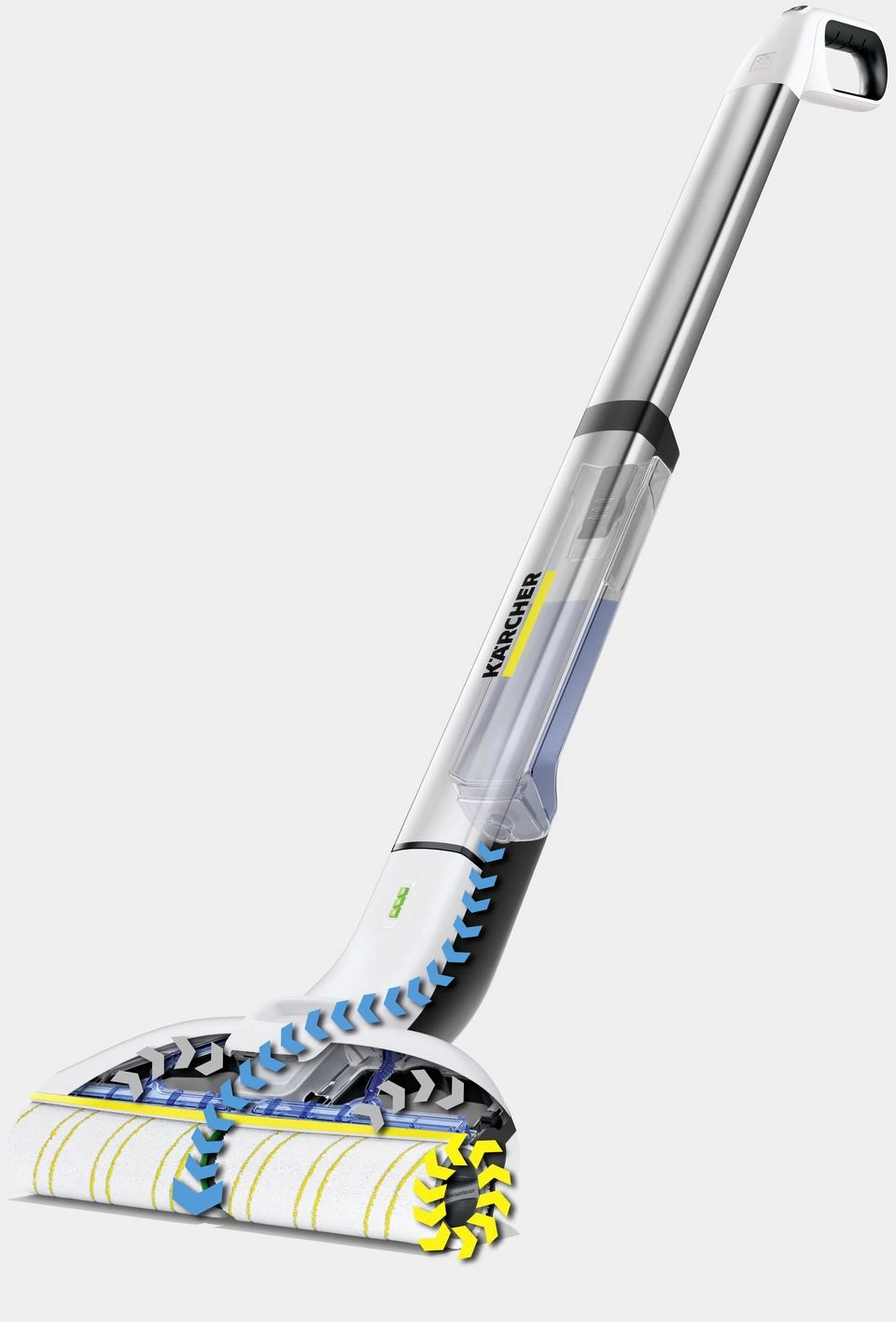Электрошвабра Karcher EWM 2 белый/серый