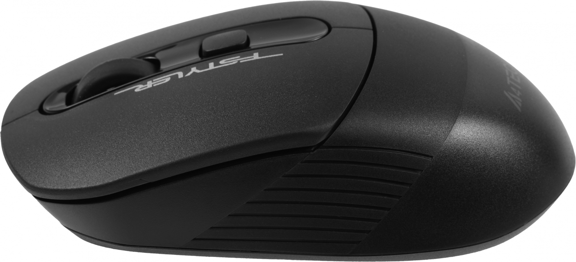 Мышь A4Tech Fstyler FB10C черный оптическая 2000dpi беспров. BT/Radio USB 4but (FB10C STONE BLACK)
