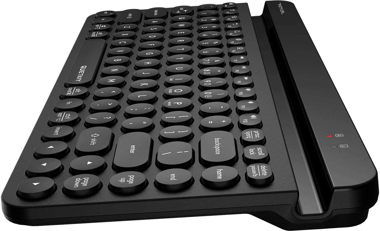 Клавиатура A4Tech FBK30 черный USB беспроводная BT/Radio slim Multimedia (FBK30 BLACK)