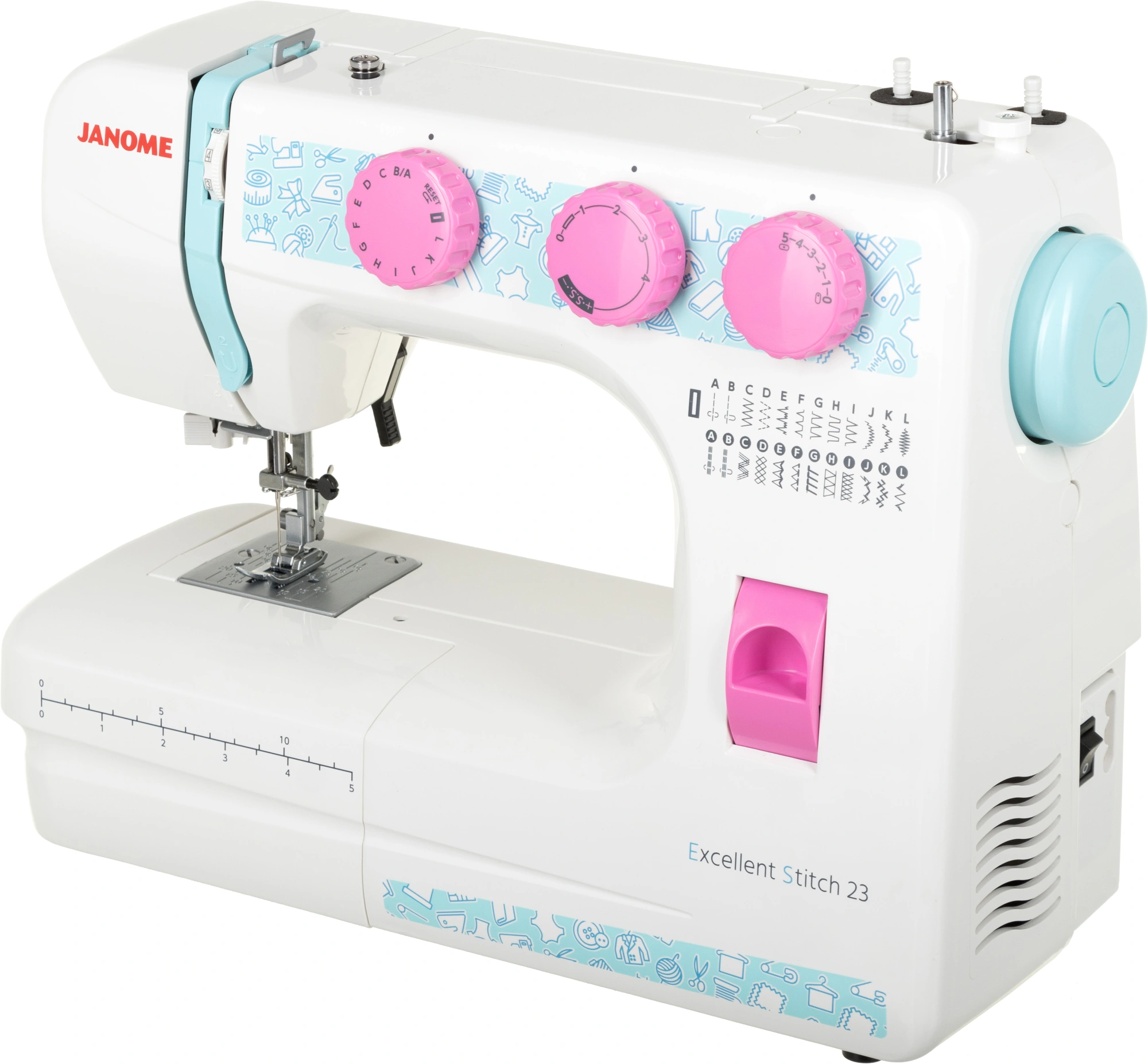 Швейная машина Janome Excellent Stitch 23 белый