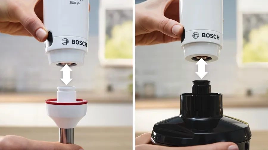 Блендер погружной Bosch MSM4W421 800Вт белый