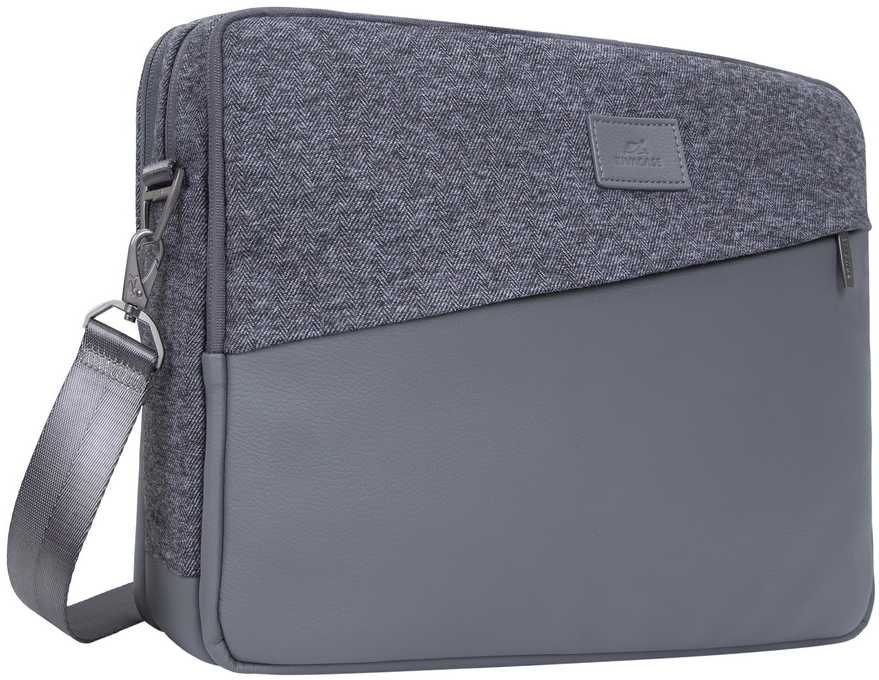 Сумка для ноутбука 15.6" Riva 7930 серый полиэстер (7930 GREY)