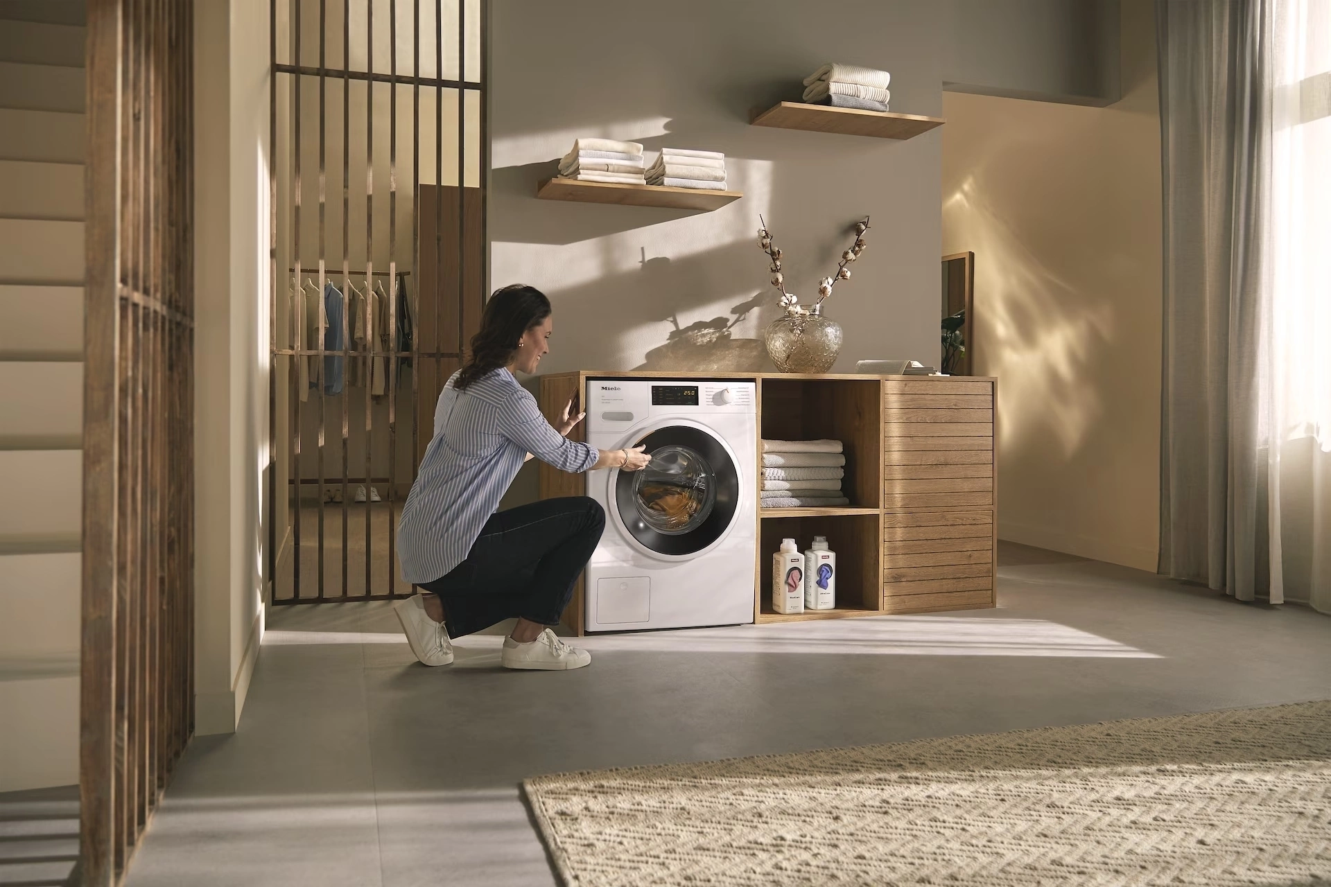 Стиральная машина Miele WWB380 WCS 125 Edition пан.англ. класс: A загр.фронтальная макс.:8кг белый инвертор