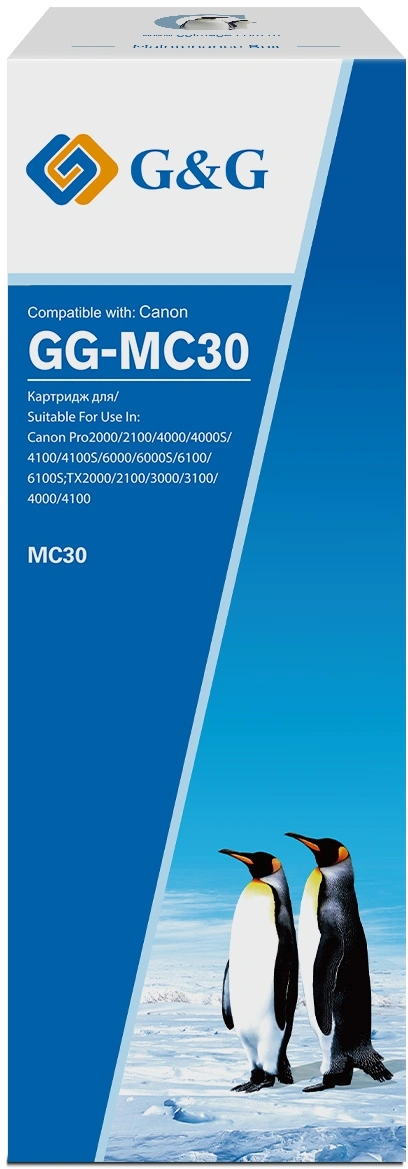 Бункер G&G GG-MC30 (MC-30 емкость для отработанных чернил) для Canon Pro2000/2100/4000/4000S/4100/4100S/6000/6000S