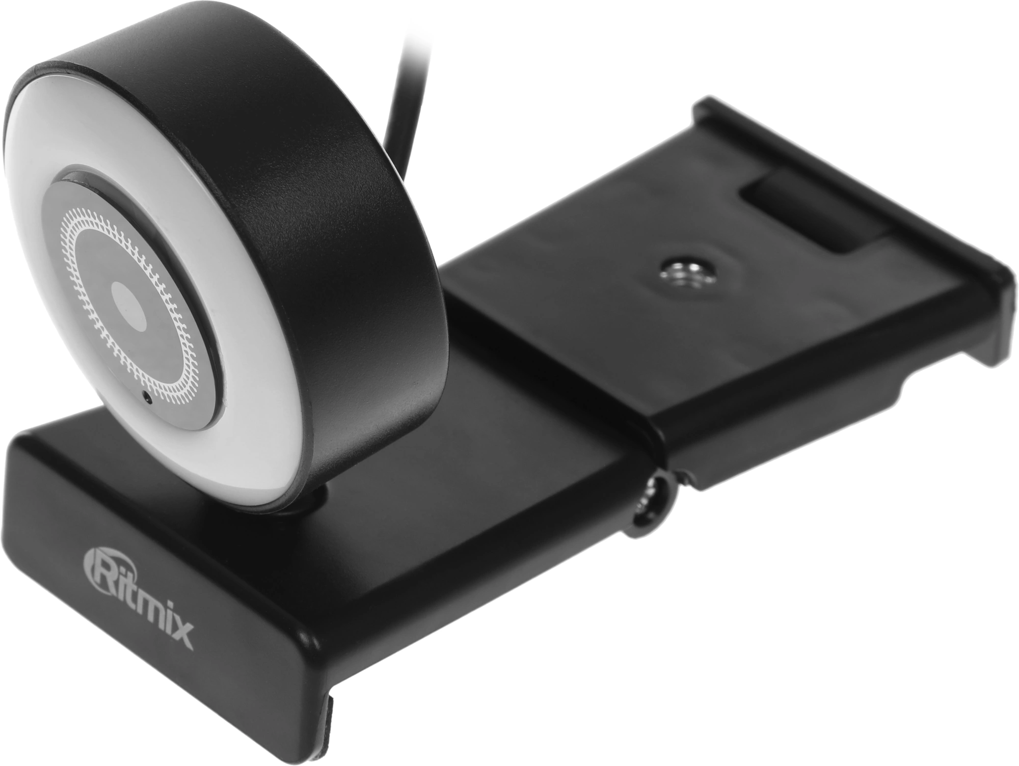 Камера Web Ritmix RVC-250 черный 5Mpix (2592x1944) USB2.0 с микрофоном