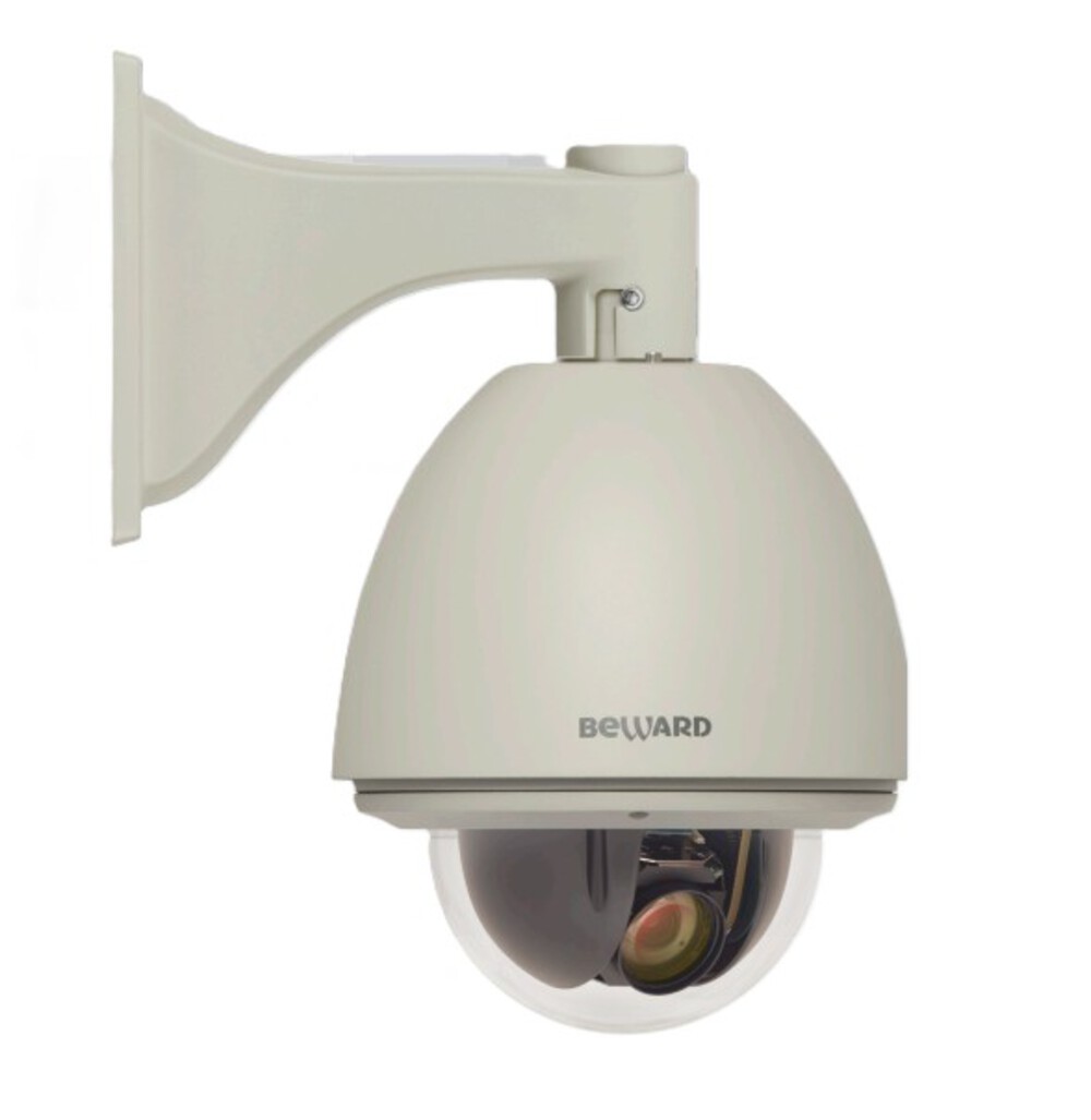 B85-20H2 - Купольно-поворотная IP видеокамера Beward 2 Мп, 1/2.8'' SONY Exmor R, скоростная 0.5-320°/сек, 0.02 лк (день)/0.002 лк (ночь), H.265 MP, H.264 HP/MP/BP, MJPEG, Full HD 25 к/с, Zoom 20х оптич., DWDR, microSDHC/SDXC, IP66, от -40 до +50°C