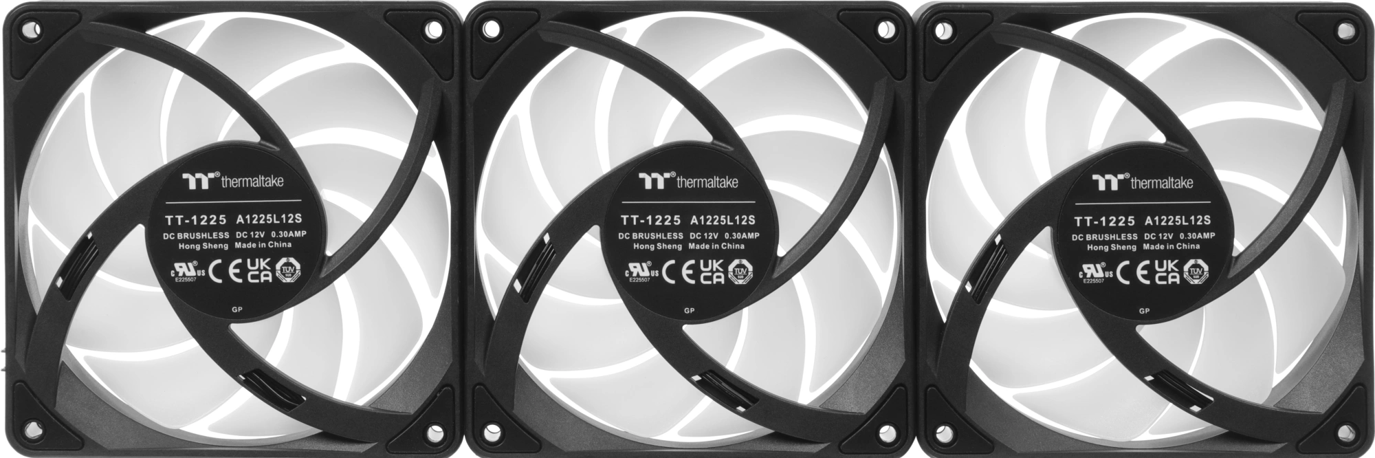 Вентилятор для корпуса Thermaltake CT120 EX Sync ARGB 120х120x25 черный 4-pin 28.5дБ (упак.:3шт) (CL-F181-PL12SW-A) Ret