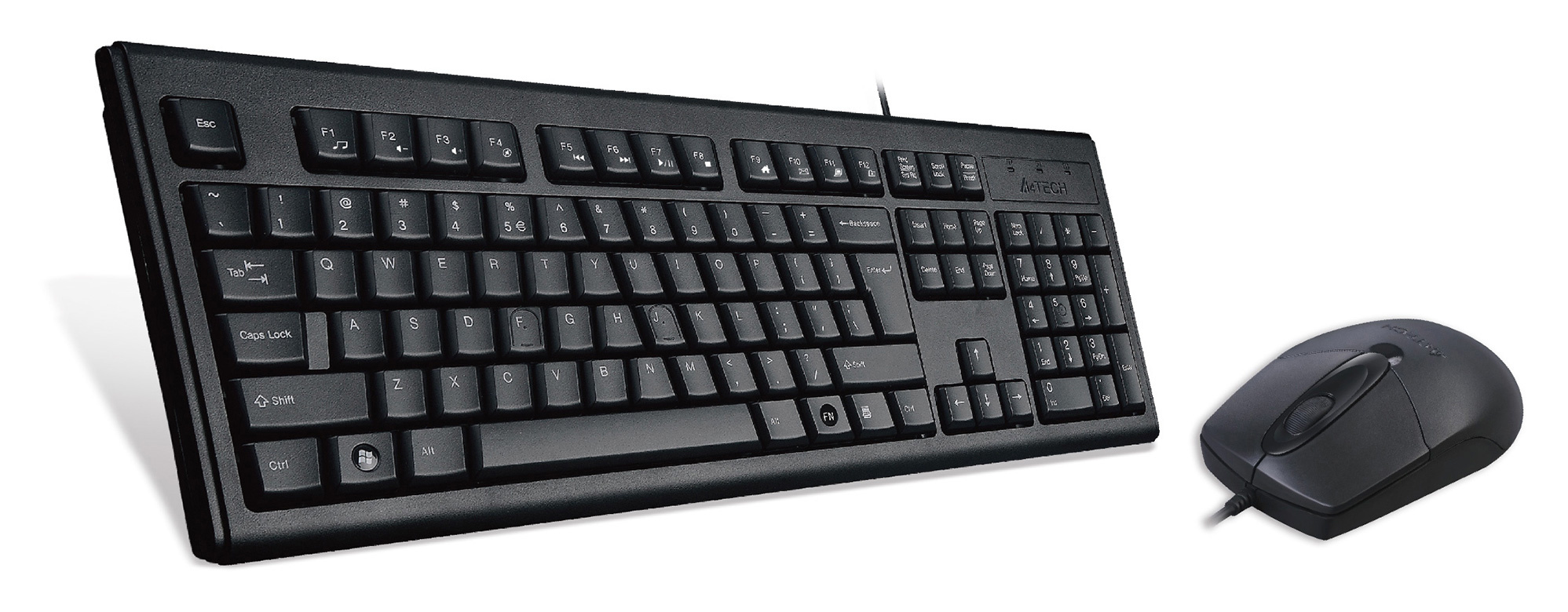 Клавиатура + мышь A4Tech KRS-8372 клав:черный мышь:черный USB