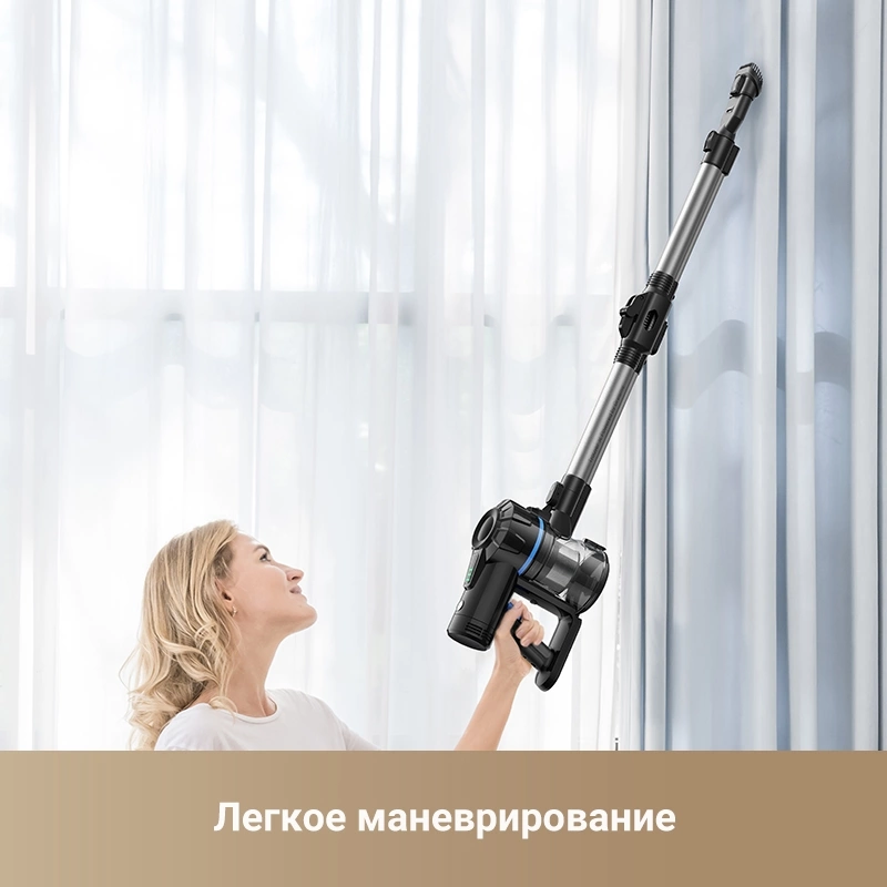 Пылесос ручной Dreame Trouver J10 150Вт черный