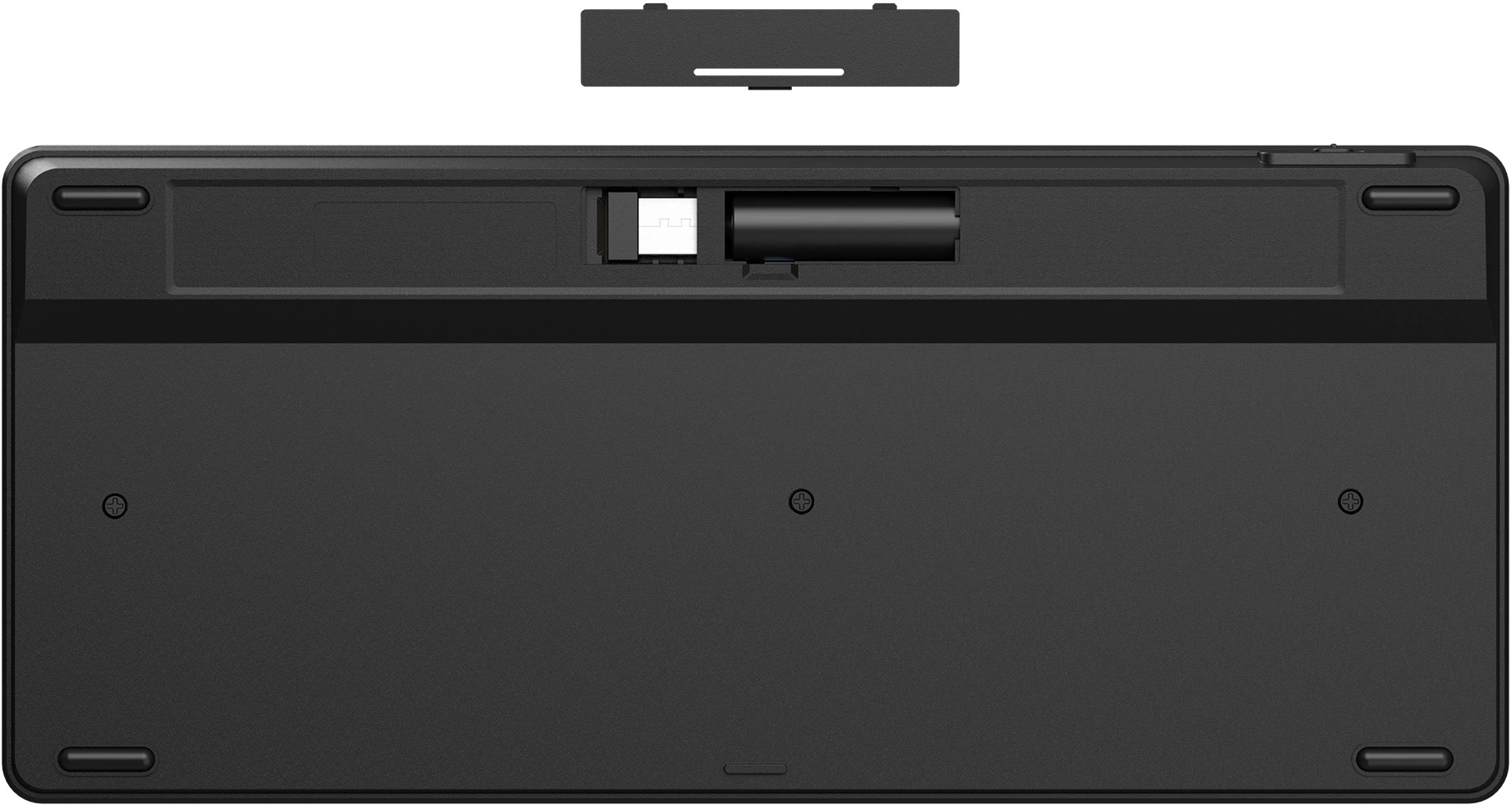 Клавиатура A4Tech FBK22 AS черный USB беспроводная BT/Radio
