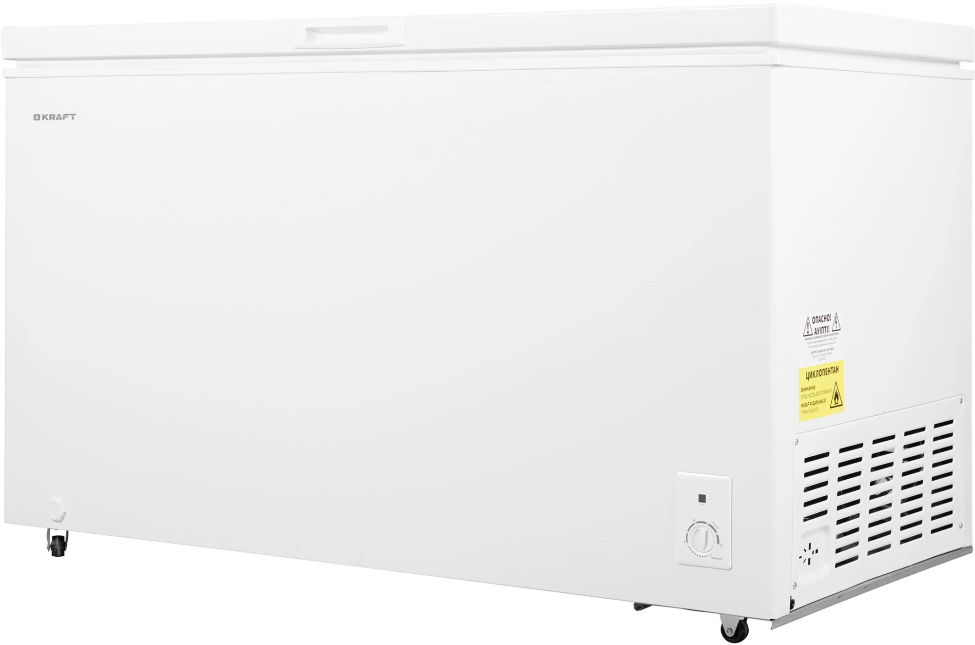 Морозильный ларь Kraft RX BD (W)-460RX белый 150Вт