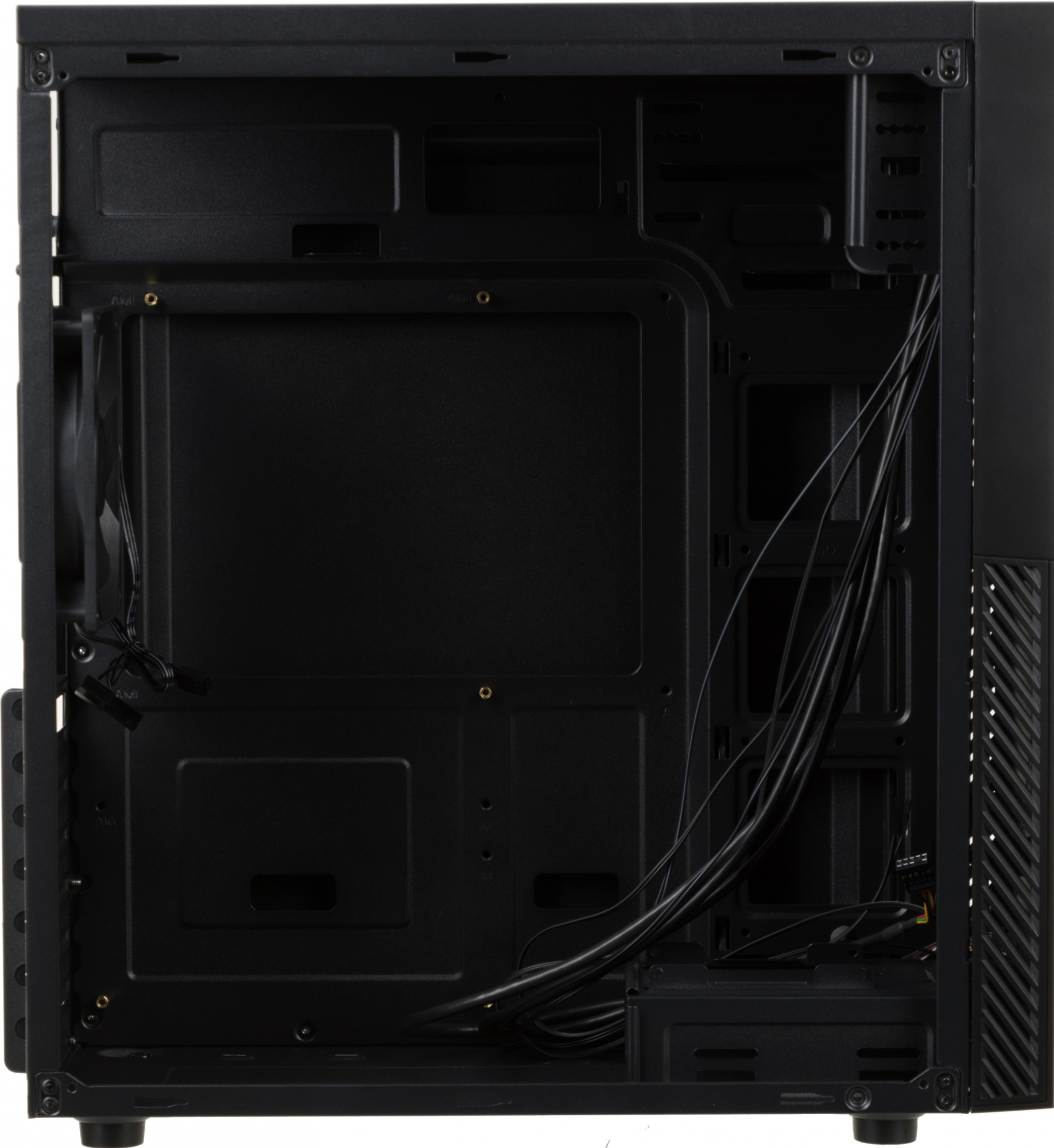 Корпус Accord K-16B черный без БП ATX 6x120mm 2xUSB2.0 1xUSB3.0 audio