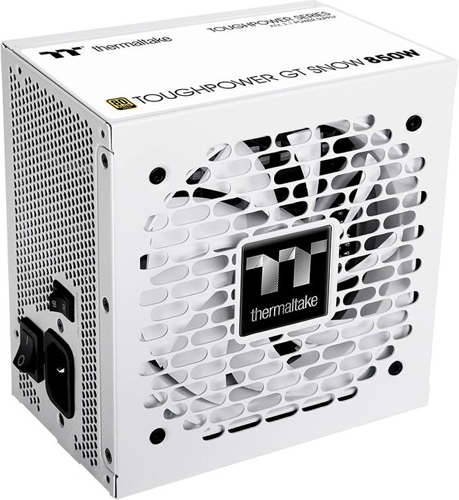 Блок питания Thermaltake ATX 850W Toughpower GT Gen.5 SNOW 80+ gold 24pin APFC 120mm fan 6xSATA Cab Manag RTL