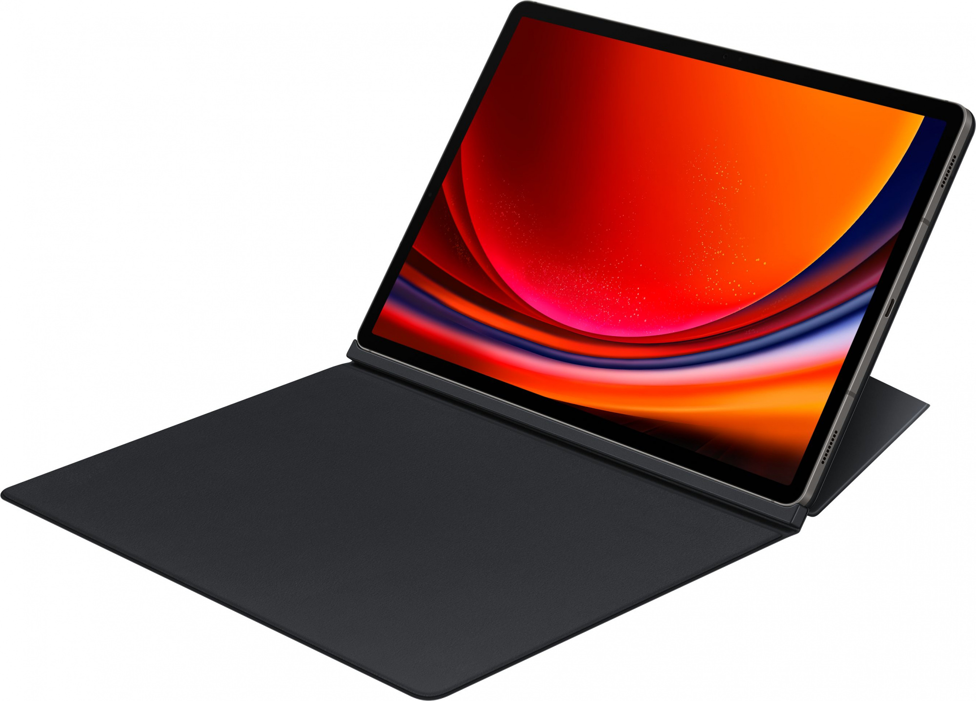 Чехол Samsung для Samsung Galaxy Tab S9+/S9 FE+/S10+ Smart Book Cover полиуретан черный (EF-BX810PBEGRU)
