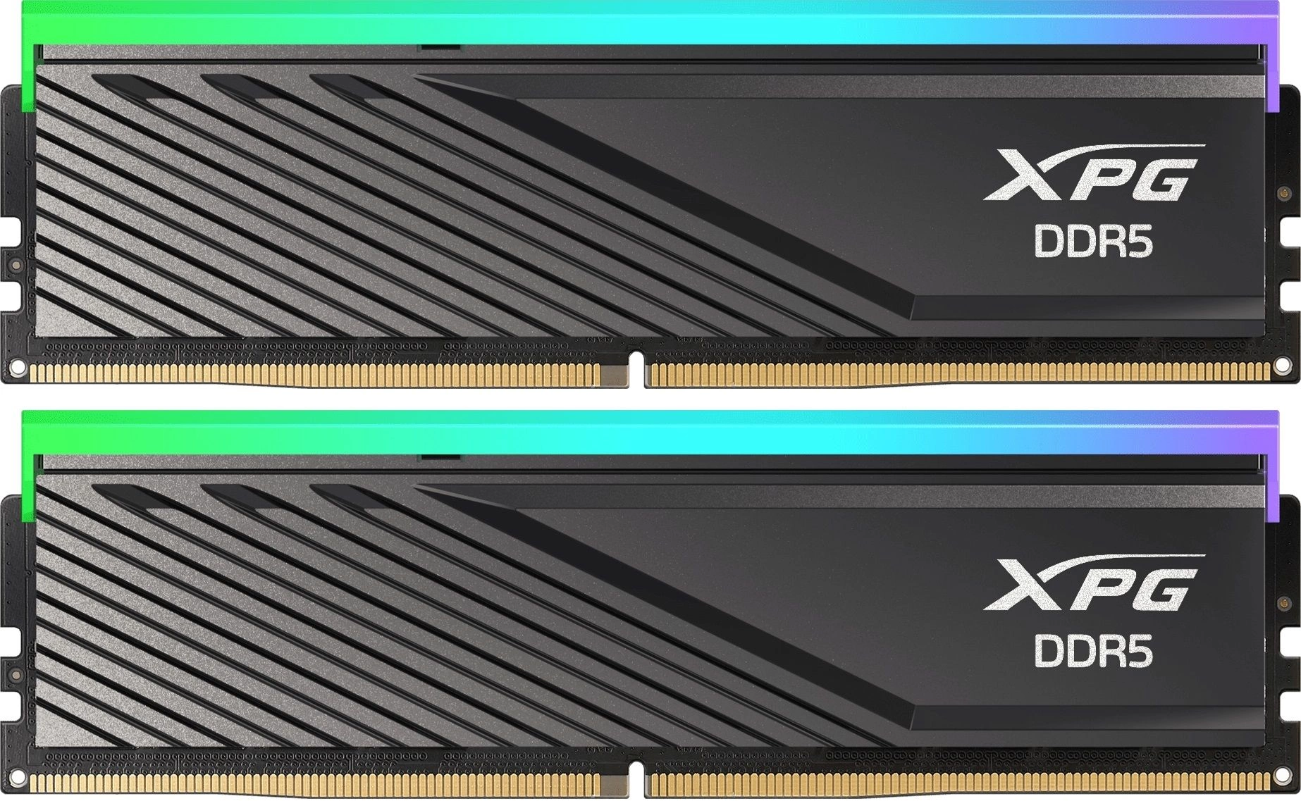 Память DDR5 2x16GB 6400MHz A-Data AX5U6400C3216G-DTLABRBK XPG Lancer Blade RGB RTL Gaming PC5-51200 CL32 DIMM ECC 288-pin 1.4В kit dual rank с радиатором Ret