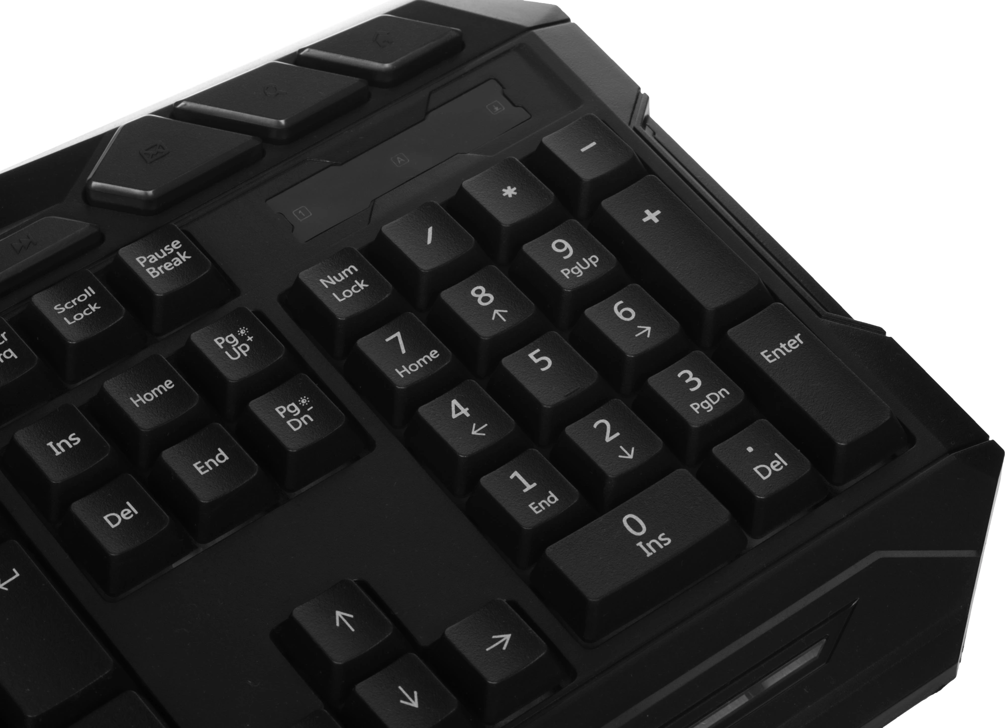 Клавиатура Оклик 700G Dynasty черный USB Multimedia for gamer LED