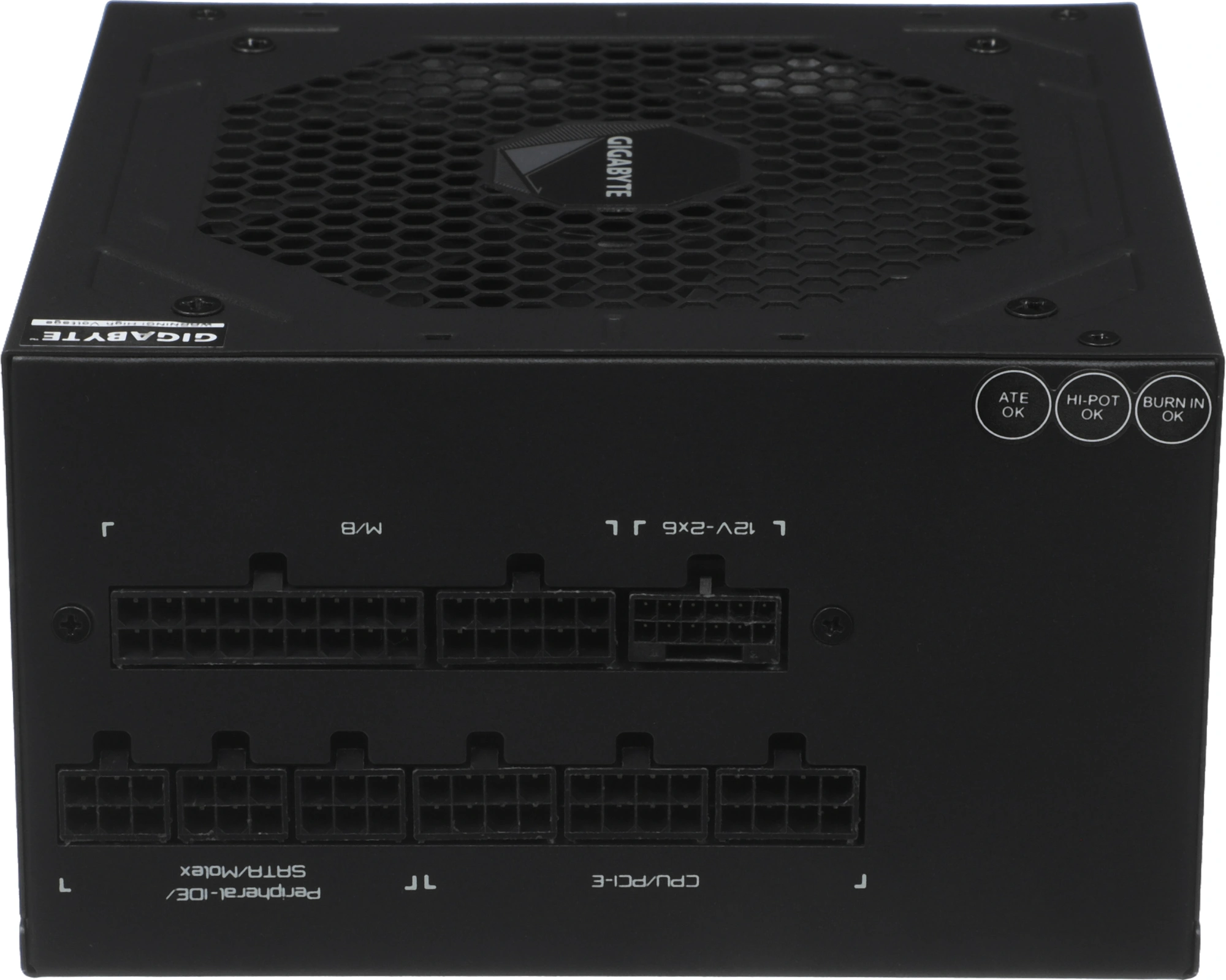 Блок питания Gigabyte ATX 750W GP-UD750GM PG5 80+ gold (20+4pin) APFC 120mm fan 8xSATA Cab Manag RTL