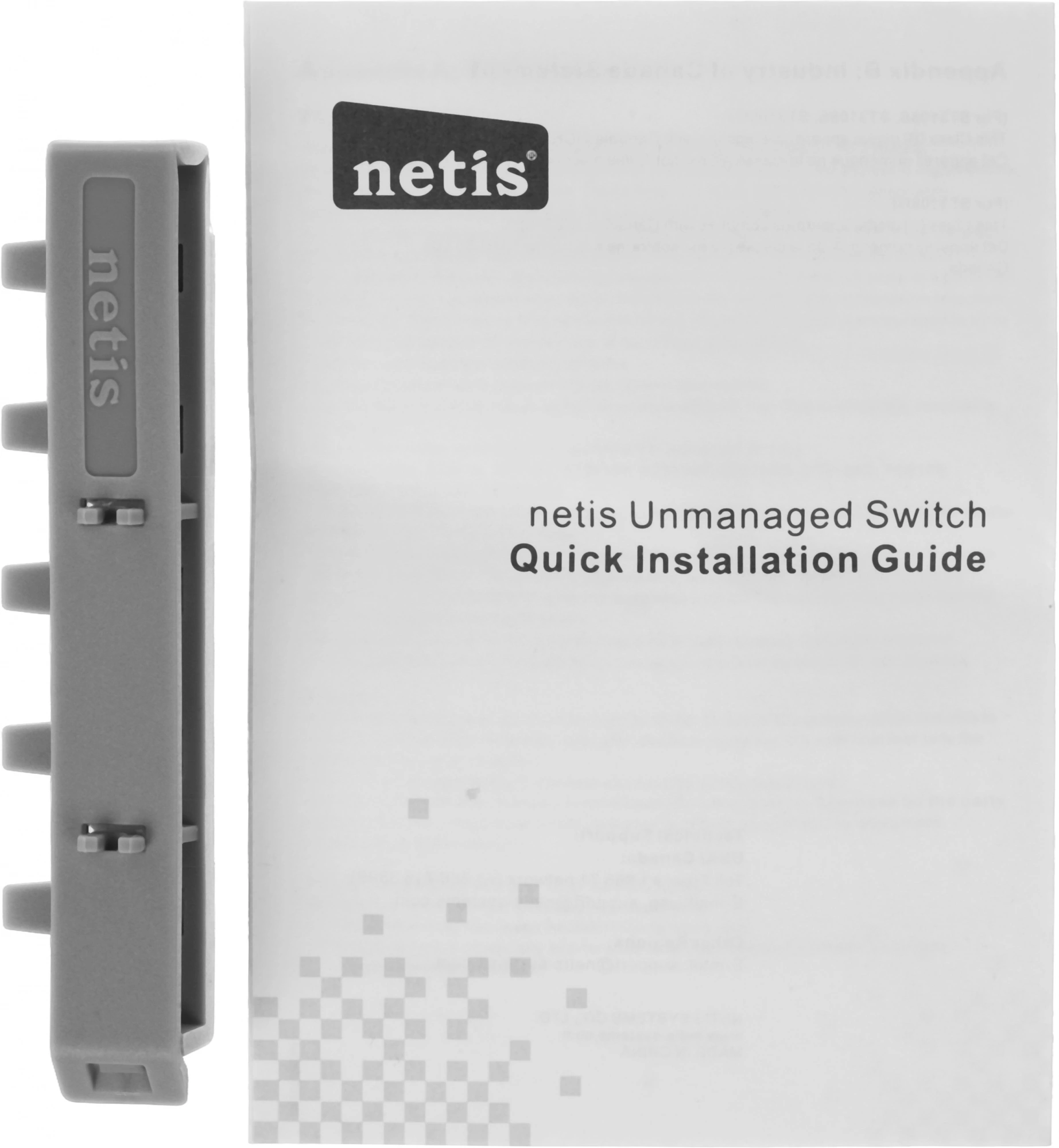 Коммутатор Netis ST3105GC (L2) 5x1Гбит/с неуправляемый