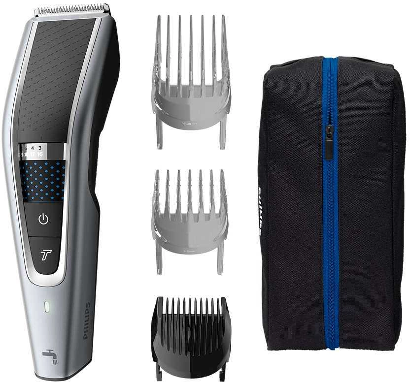 Машинка для стрижки Philips HC5630/15 черный (насадок в компл:3шт)