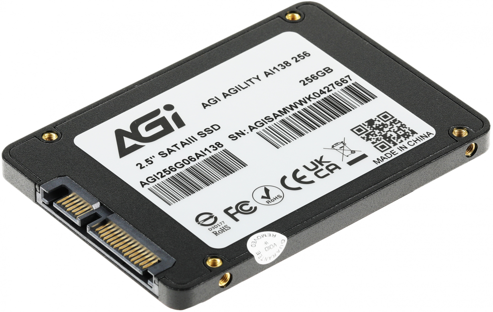 Накопитель SSD AGi SATA-III 256GB AGI256G06AI138-CB AI138 2.5"