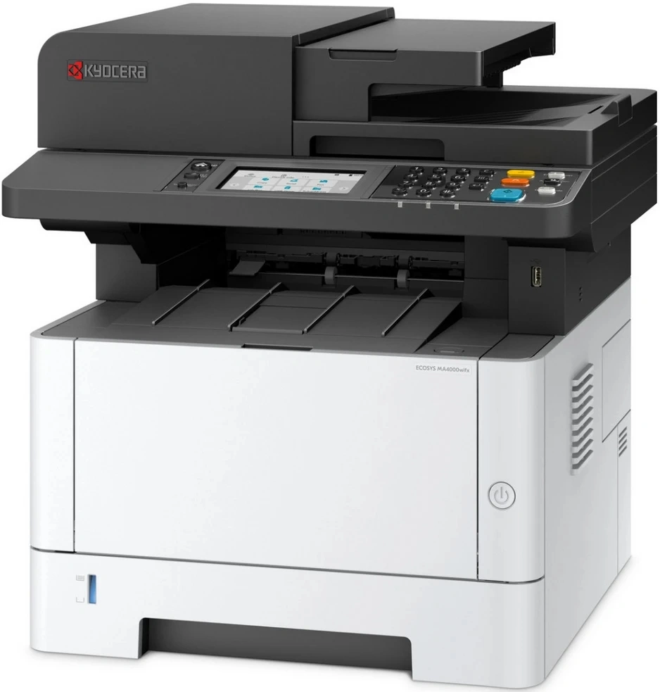 МФУ лазерный Kyocera Ecosys MA4000wifx (110C1D3NL0/110C1D3NL1) A4 Duplex WiFi белый