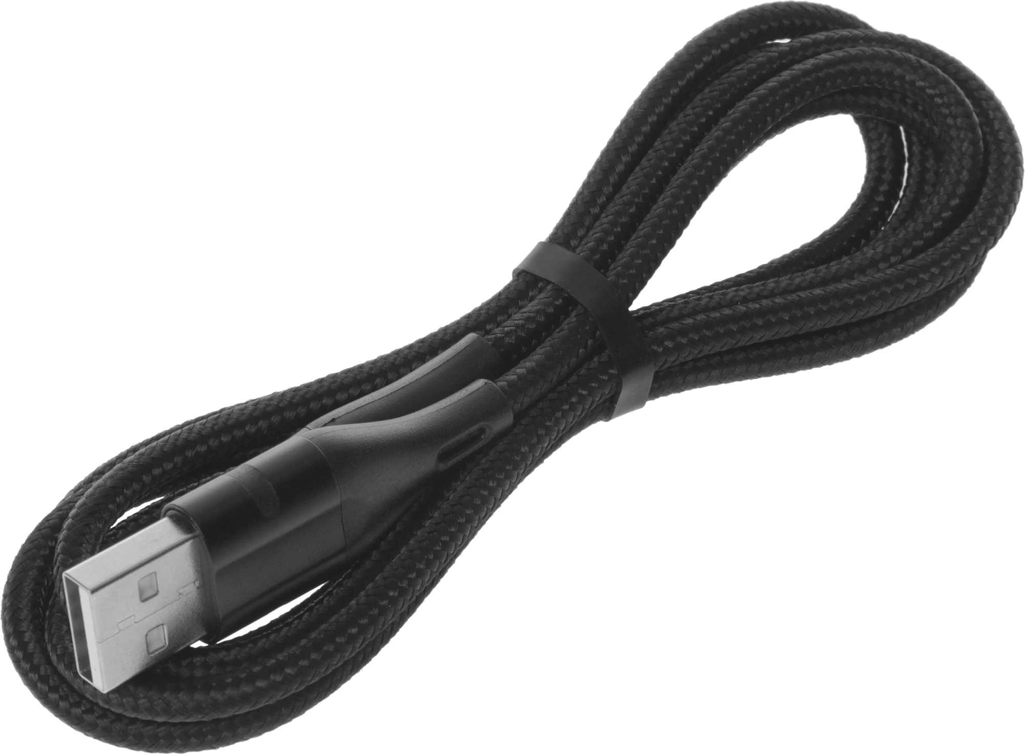 Кабель Hoco U93 Shadow Type-C USB (m)-USB Type-C (m) 1.2м черный коробка